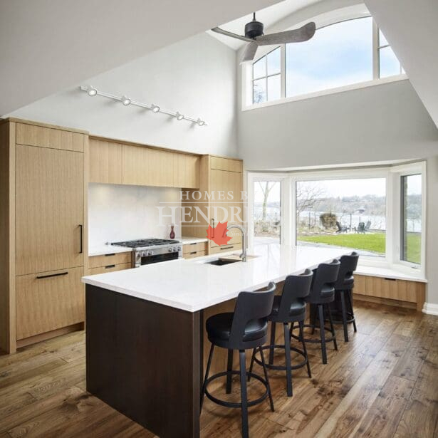 custom kitchen in niagara by home builder homes by hendriks