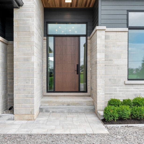 custom luxury door in niagara home build