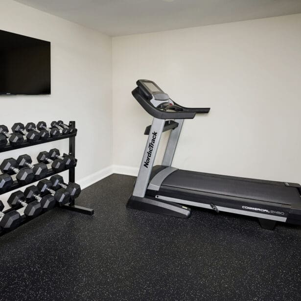 A Shot of the Exercise room